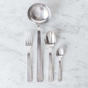 Matched French Flatware set Of 37