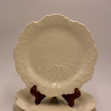 vintage Wedgwood of Etruria & Barlaston leaf plates/cream ware/made in England 