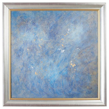 Avra Dez Abstract Painting Lapis Nebula, 2008 by ErinLaneEstate