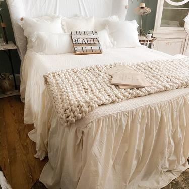 Queen Slipcovered Bed-SALE!