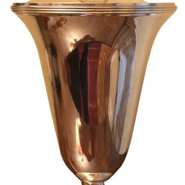 Christofle Luc Lanel Art Deco Vase Normandie Silverplate Urn