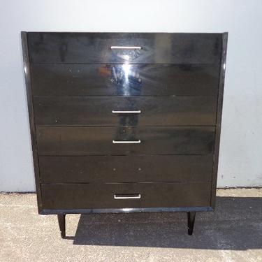 Dresser Chest Drawers American of Martinsville Mid Century Modern Furniture Cabinet Storage Eames Credenza Bohemian Chic CUTOM PAINT AVAIL 
