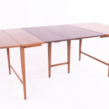 Paul Mccobb Heywood Wakefield Mid Century Maple Solid Wood Drop Side Dining Table - mcm 