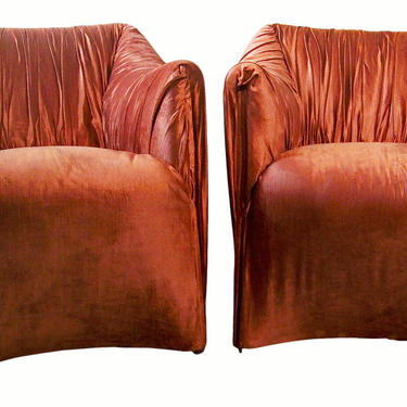 SALE: Mario Bellini for Cassina &amp;quot;Tentazione&amp;quot; Chairs - a Pair 