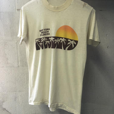 Vintage 70s Daytona Beach, Florida T-shirt. S 4114 