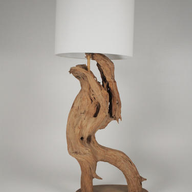 Driftwood table lamp