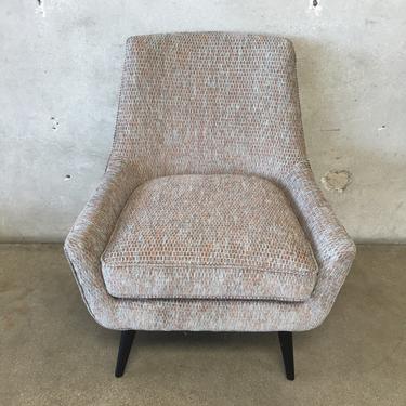 Grey / Green Mid Century Style Chair