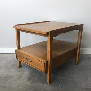 vintage mid century modern Drexel end table.