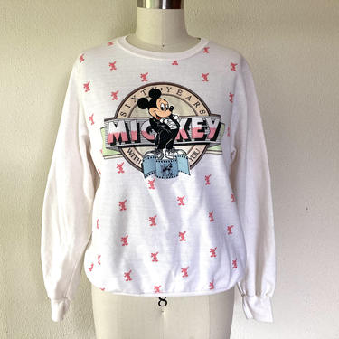 1987 Disney 60 Year Anniversary Mickey sweatshirt 