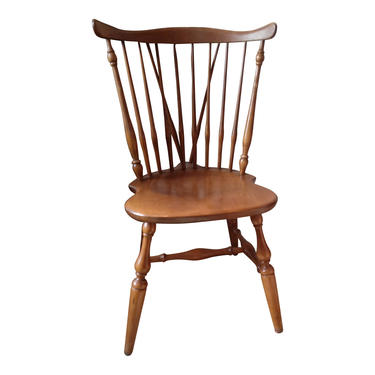 ETHAN ALLEN Nutmeg Maple Fiddelback Dining Chair(s) 