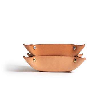 Catch-all Tray // Natural Leather