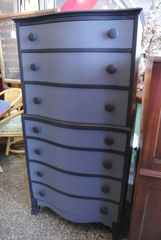 Grey Painted Chest - $595