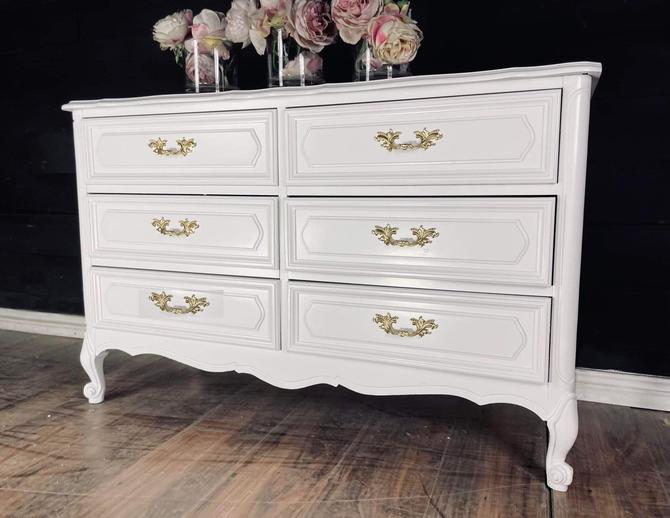 French dresser console solid wood credenza customizable color 