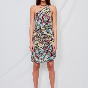 Psychedelic One Strap Dress