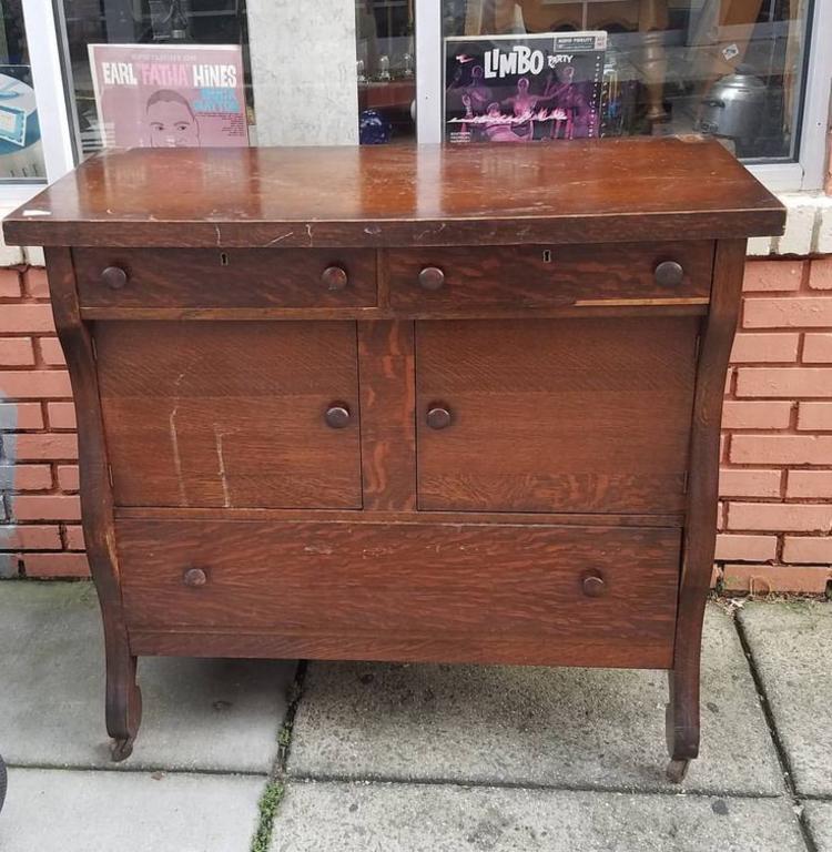 SOLD. Early 20th Century Sideboard, $156.