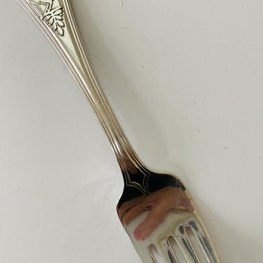 Tiffany &amp; Co Sterling Feeding Fork, Rooster Pattern