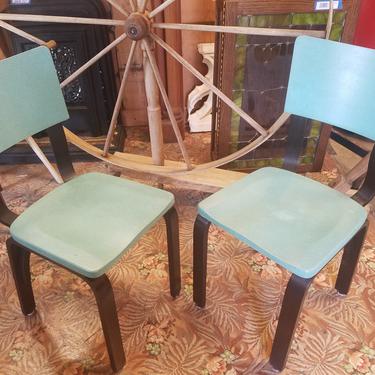 MCM Thonet bent wood Chair 15.5 x 33.75 x 17