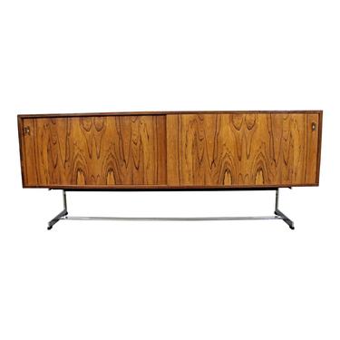 Mid-Century Modern Credenza by  Richard Young Merrow Assoc./ Rosewood and Chrome 