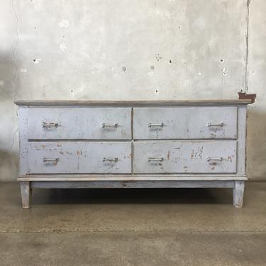 Rachel Ashwell Large Rustic Four Drawer Cabinet