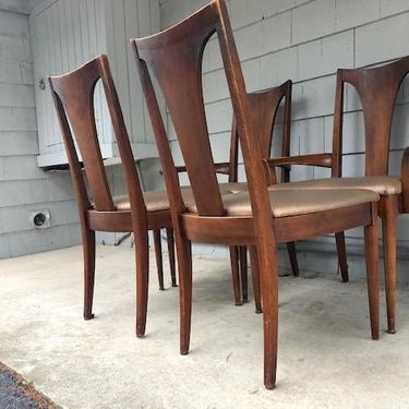 Set of 4 Midcentury Brasilia Dining Chairs