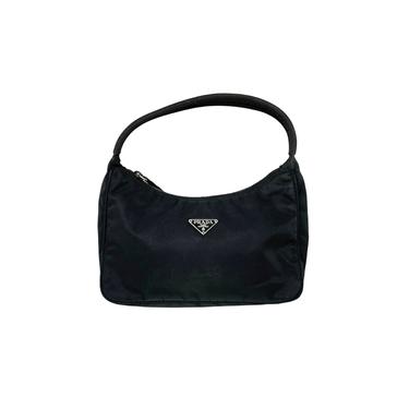 Prada Black Mini Nylon Shoulder Bag