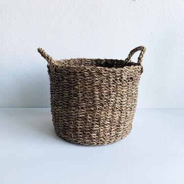 11"  Grass Basket with Handles