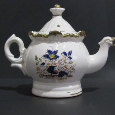 Vintage Antique 1800s Rare Small Child's Duck Spout Teapot As Found Condition 