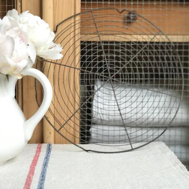 Rustic old French metal cooling rack- CR1 