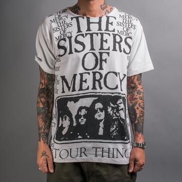 Vintage 90’s The Sisters Of Mercy Tour Thing All Over Print T-Shirt 
