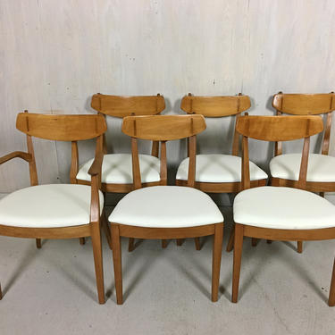 Set of Drexel &amp;quot;Sun Coast&amp;quot; Dining Chairs by Kipp Stewart 