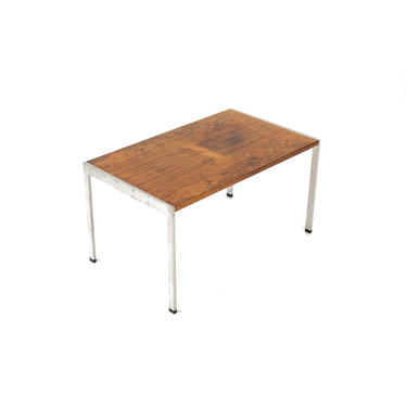 Rosewood and Chrome Coffee/End Table 