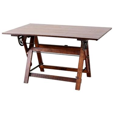 American Folding Drafting Table or Writing Table by ErinLaneEstate