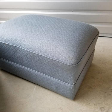 BEFORE FRAME - upholstered ottoman - available for custom order 