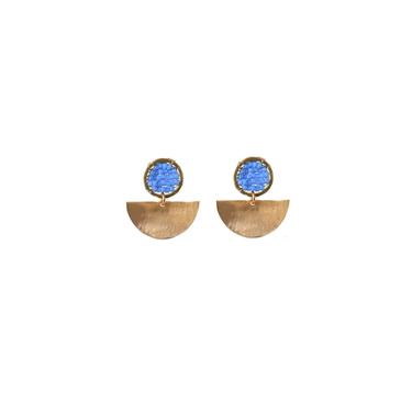 Chariot Studs - Periwinkle