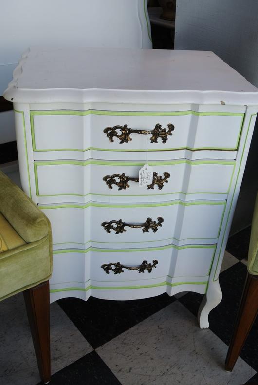 faux french nightstand $135
