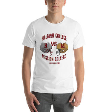 Hillman vs Mission&quot; Retro Unisex Short Sleeve T-shirt 