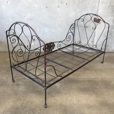 French 1930's Iron Daybed