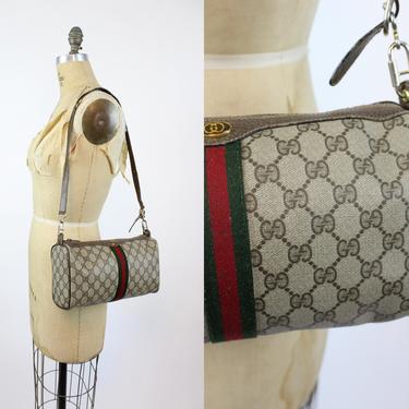 1980s Gucci crossbody logo bag | vintage shoulderbag purse | new in 