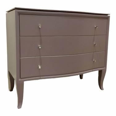 Theodore Alexander Modern Dusty Lavender Chest of Drawers