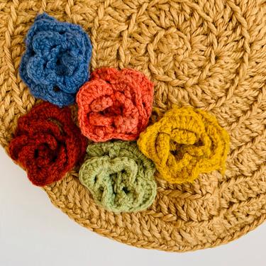 Adorable Handmade 1930s Jute Bag Vintage Crochet Summer Purse 