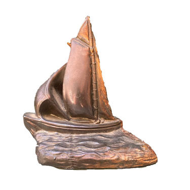 Little Bronze Sailboat
