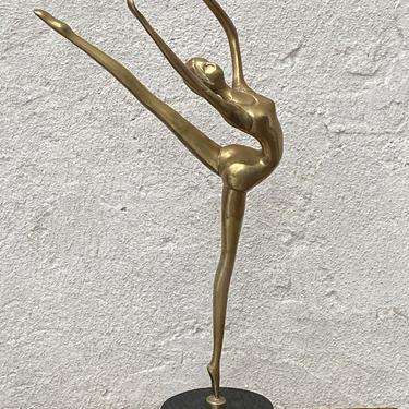 Brass Ballerina Table Sculpture 