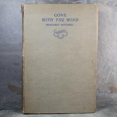 1937 Gone with the Wind by by Margaret Mitchell, Early Printing, February 1937  | FREE Shipping 