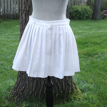 Le Coq Sportif  White Tennis Skirt Size 12 