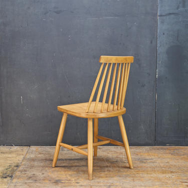 1970s Spindle Back Chair Baltic Birch Mid-Century Modern Scandinavian Attributed to Ilmari Tapiovaara 