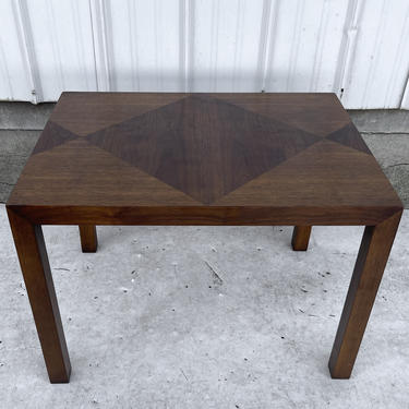 Vintage Modern Walnut Side Table by Lane 