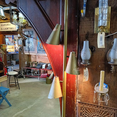 Vintage Tension Pole floor lamp