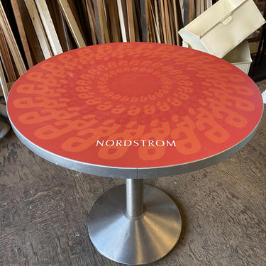 Small “Nordstrom” Cafe Table 30”dia. X 29”t