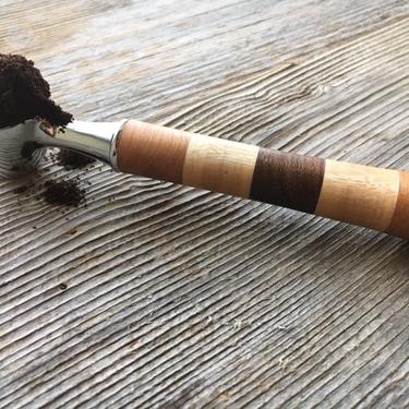 Coffee Scoop - Striped Cherry, Maple and Walnut 