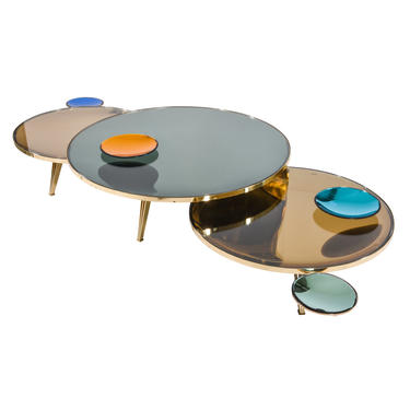 Riflesso Coffee Tables-Set of Three